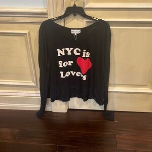 Women Wildfox Long Sleeve Top